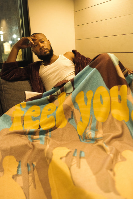 I Feel You Blanket by Cameron Bethany