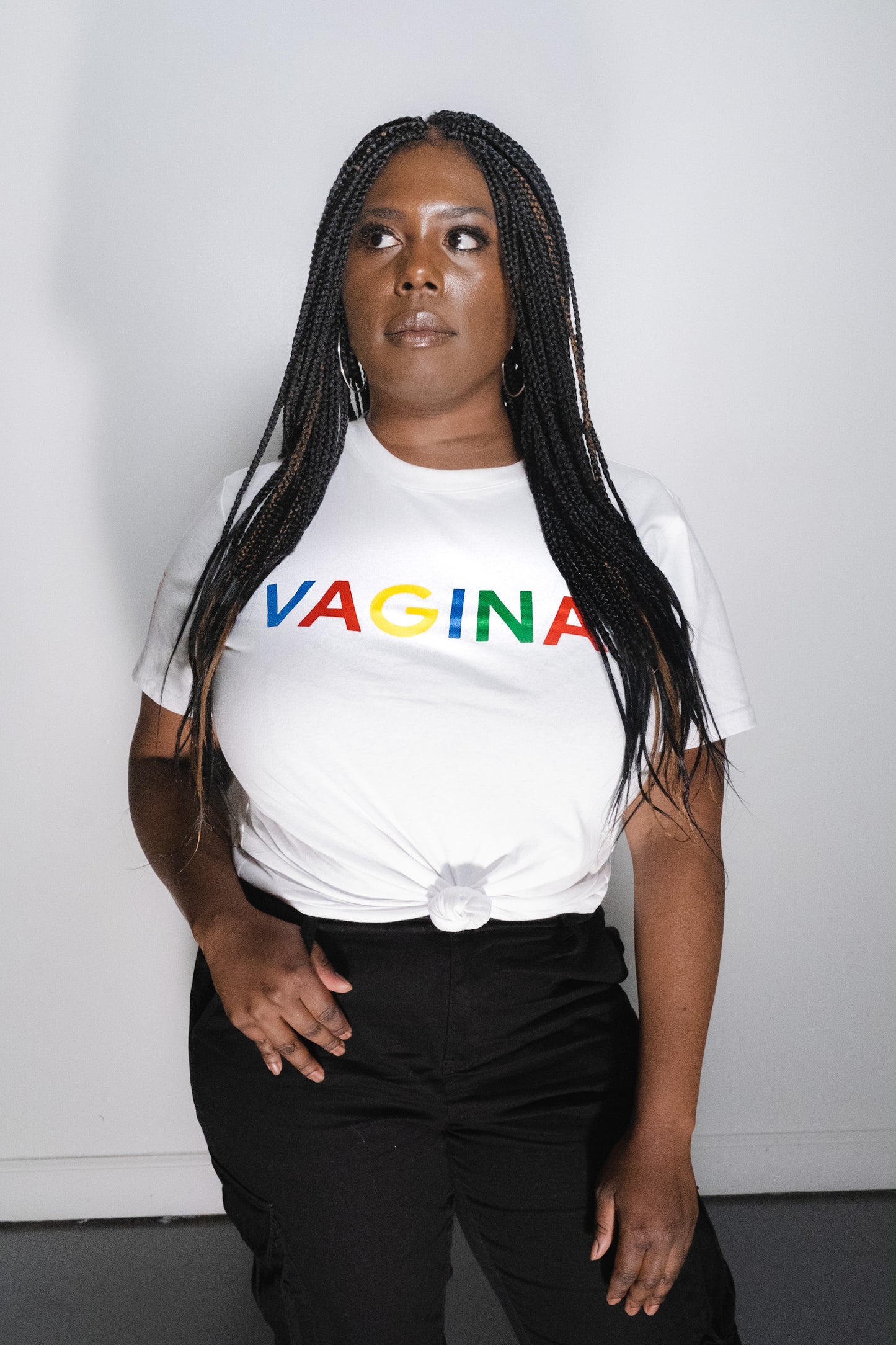 Vagina Tee (White)